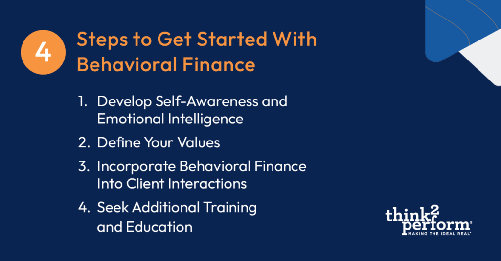 4 Steps to Get Started With Behavioral Finance