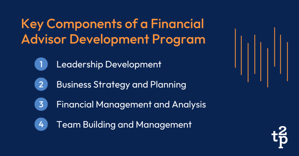 Key Components of a Financial Advisor Development Program
